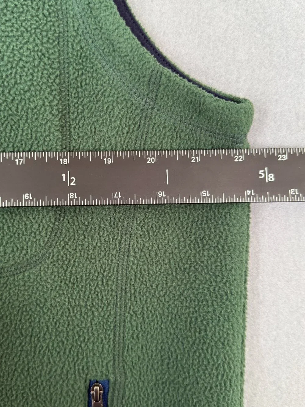 Turtleson Steele Full Zip Fleece Vest Green Men's L White Eagle Golf Club